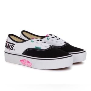 VANS Platform 2.0 color block logo sneakers